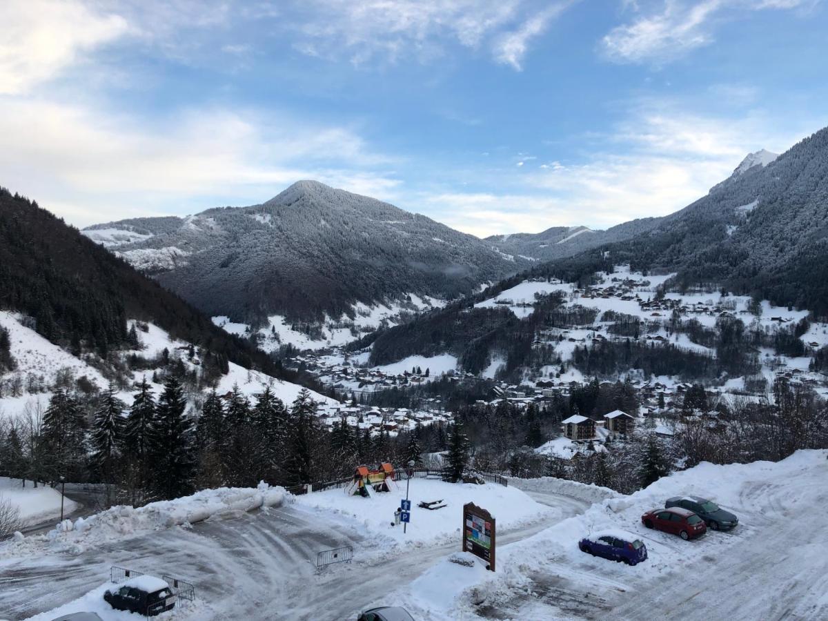 Appartement Studio 4 personnes pieds des pistes à Saint-Jean-dʼAulps Extérieur photo